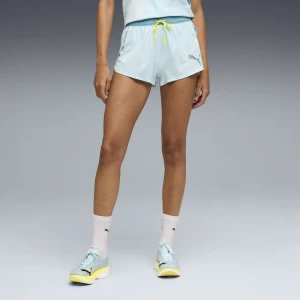 PUMA Damskie szorty do biegania Lightspeed ULTRAWEAVE 2", Odzież, Niebieski,