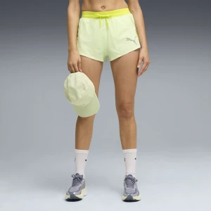 PUMA Damskie szorty do biegania Lightspeed ULTRAWEAVE 2", Odzież, Zielony,