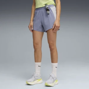 PUMA Damskie szorty do biegania VELOCITY 5", Odzież, Szary,