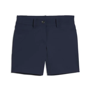 PUMA Damskie szorty do golfa Avant 6", Odzież, Niebieski Deep Navy