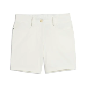 PUMA Damskie szorty do golfa Avant 6", Odzież, Biały,