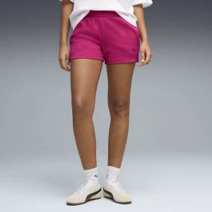 PUMA Damskie szorty Essentials z małym logo Cat 4’’, Odzież, Różowy,