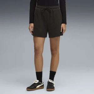 PUMA Damskie szorty HER 5" z wysokim stanem, Odzież, Czarny,