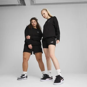 PUMA Damskie szorty z małym logo No. 1 ESS 4'', Odzież, Czarny,