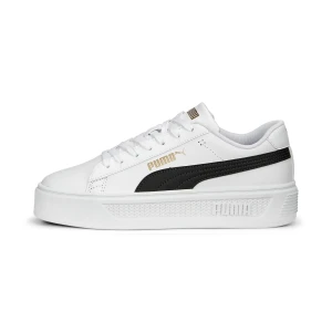 PUMA Damskie tenisówki Smash Platform v3, Buty, Biały,