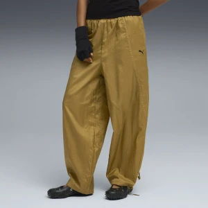 PUMA Damskie tkane spodnie DARE TO, Akcesoria, Brązowy,