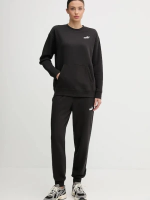 Puma dres damski kolor czarny 688160