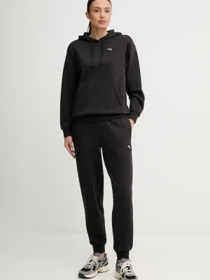 Puma dres damski kolor czarny 689346