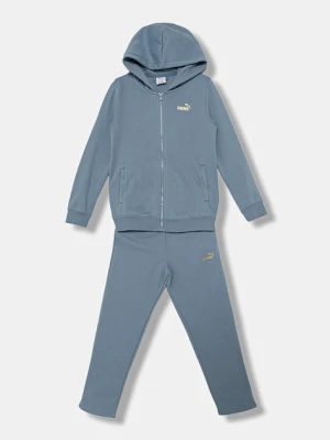 Puma dres dziecięcy Metallic Hooded Sweat Suit FL G