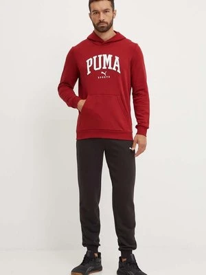 Puma dres męski kolor czerwony 681901