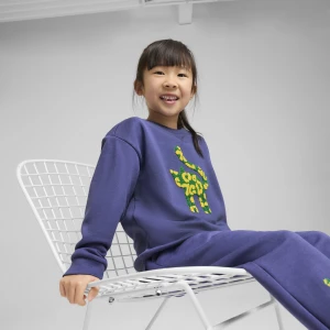 PUMA Dziecięca bluza Cats Club, Odzież, Niebieski,