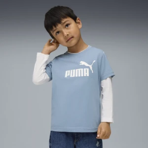 PUMA Dziecięca koszulka ESS z logo No. 1, Odzież, Niebieski,