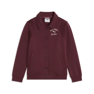 PUMA Dziecięca kurtka bomberka Varsity, Odzież, Czerwony