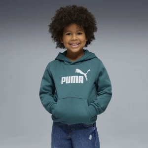 Zdjęcie produktu PUMA Dziecięca polarowa bluza z kapturem ESS z logo No. 1, Odzież, Zielony