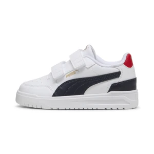PUMA Dziecięce niskie sneakersy Shuffle Downtown, Buty, Biały,
