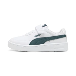 PUMA Dziecięce sneakersy Court Classic Clean, Buty, Biały,