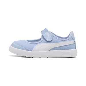 PUMA Dziecięce sneakersy Courtflex v3 Lina V, Buty, Niebieski,
