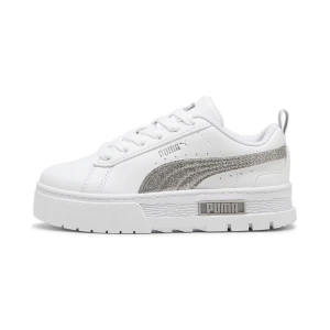 PUMA Dziecięce sneakersy Mayze Glitter, Buty, Biały,