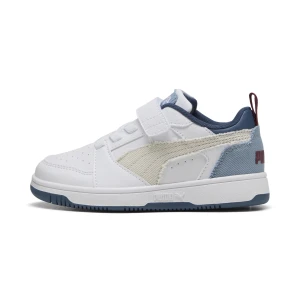PUMA Dziecięce sneakersy Rebound V6 Lo Mid-90s, Buty, Biały,