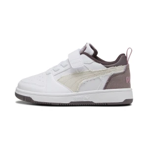 PUMA Dziecięce sneakersy Rebound V6 Lo Mid-90s, Buty, Biały,