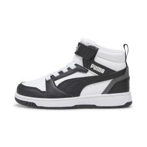 PUMA Dziecięce sneakersy Rebound V6 Mid, Buty, Biały,