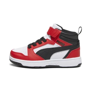 PUMA Dziecięce sneakersy Rebound V6 Mid, Buty, Biały,