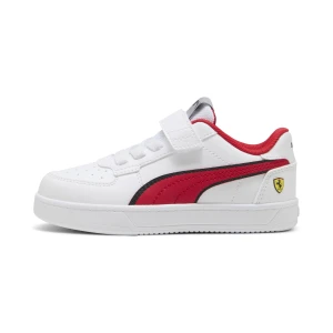 PUMA Dziecięce sneakersy Scuderia Ferrari Caven 2.0, Buty, Biały,