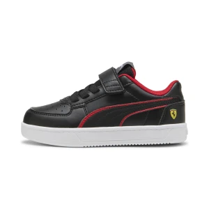 PUMA Dziecięce sneakersy Scuderia Ferrari Caven 2.0, Buty, Czarny,