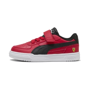 PUMA Dziecięce sneakersy Scuderia Ferrari Caven III, Buty, Czerwony,