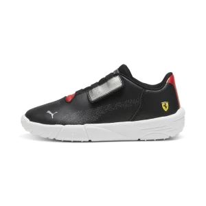 PUMA Dziecięce sneakersy Scuderia Ferrari Drift Cat Decima 2.0, Buty, Czarny,