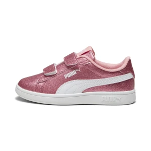 PUMA Dziecięce sneakersy Smash 3.0 Glitz Glam, Buty, Różowy,