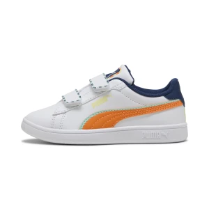 PUMA Dziecięce sneakersy Smash 3.0 Playdate, Buty, Biały,
