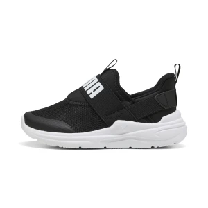 PUMA Dziecięce sneakersy Soft WiCzerwony 2 SLIPTECH, Buty, Czarny,