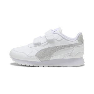 PUMA Dziecięce sneakersy ST Runner v4 Glitter, Buty, Biały,