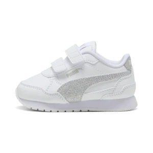 PUMA Dziecięce sneakersy ST Runner v4 Glitter, Buty, Biały,