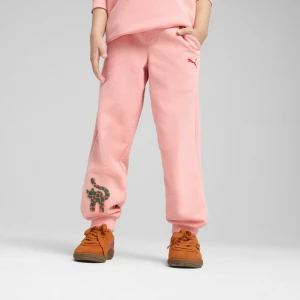 PUMA Dziecięce spodnie dresowe Cats Club, Odzież, Różowy,