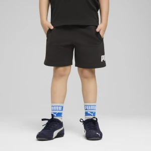 PUMA Dziecięce szorty ESS z logo No. 1, Odzież, Czarny,