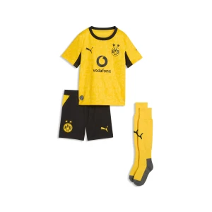 PUMA Dziecięcy minizestaw domowy Borussia Dortmund 26/27, Akcesoria, Żółty,