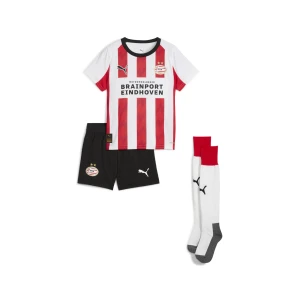 PUMA Dziecięcy strój domowy PSV Eindhoven 25/26, Odzież, Czerwony,