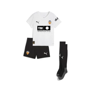 PUMA Dziecięcy strój domowy Valencia CF 25/26, Odzież, Biały,