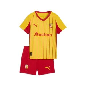 PUMA Dziecięcy zestaw domowy RC Lens 25/26, Odzież, Żółty,