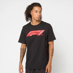 PUMA F1 Essential Logo Tee 180g mężczyźni T-Shirty i Polo czarny rozmiar Odzież
