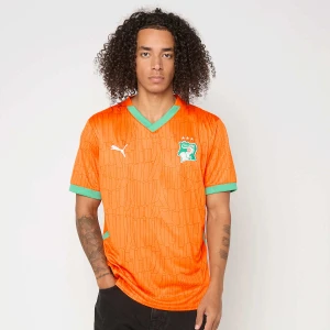 PUMA FIF Home Jersey Replica mężczyźni Jerseys pomarańczowy rozmiar Odzież