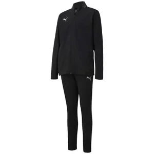Puma ftblPLAY Youth Tracksuit 656819-06, Dla chłopca, Czarne, dresy, poliester, rozmiar: 128