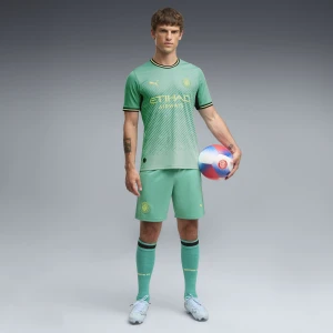 PUMA Girona F.C. Męskie szorty Girona F.C. 26 / 27, Odzież, Zielony