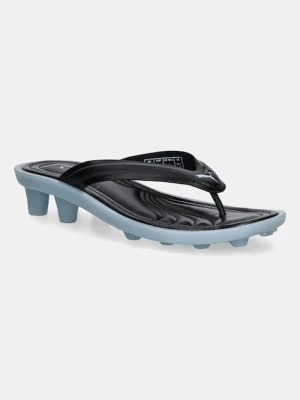 Puma japonki PUMA x FENTY damskie kolor czarny na płaskim obcasie 404770
