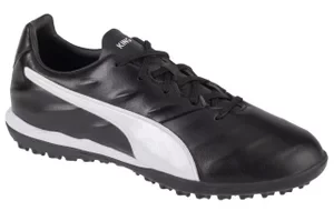 Puma King Pro 21 TT 106552-01, Męskie, Czarne, buty piłkarskie - turfy, skóra licowa, rozmiar: 36