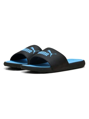 Puma Klapki "Cool Cat 2.0" w kolorze czarno-niebieskim rozmiar: 40, 5