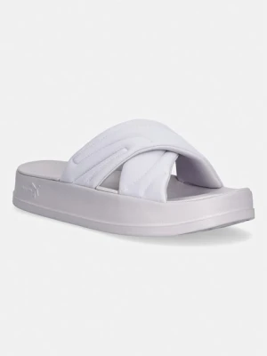 Puma klapki damskie Leadcat Platform fioletowy