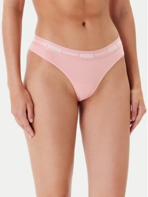Puma Komplet 2 par stringów 907850 Koralowy